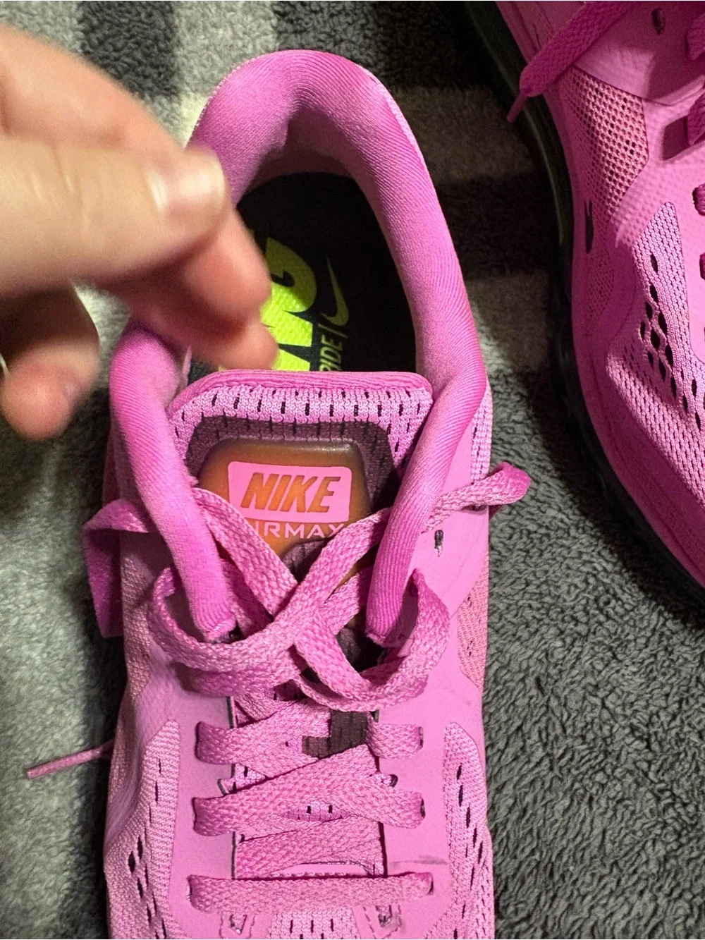 Nike Women’s Purple Running Shoes - Picture 3 of 4